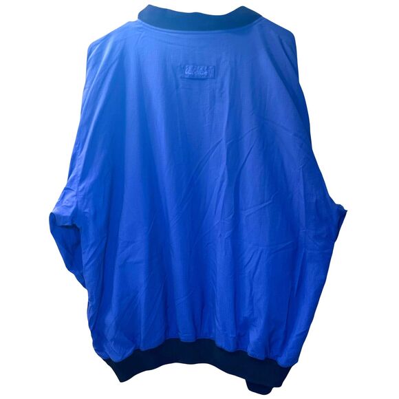 Cabela's Windbreaker Pullover Men's Size Large Blue V-Neck Outdoor Gear Jacket - Picture 2 of 6